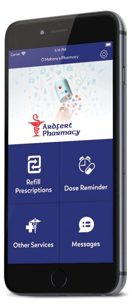 Ardfert Pharmacy Mobile app 1