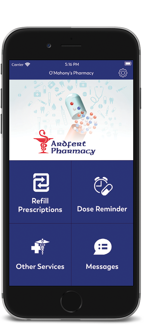 Ardfert Pharmacy Mobile app 2